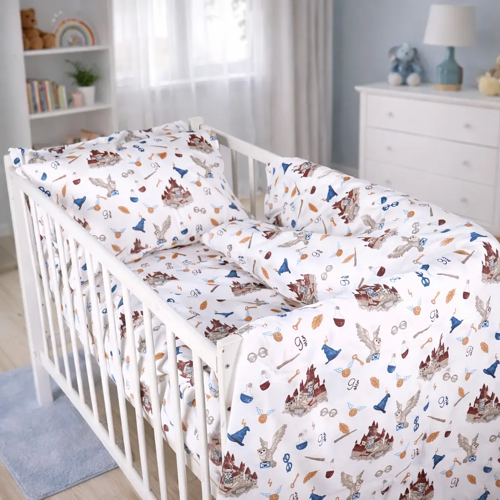 Дитяча постільна білизна MIRSON BABY фланель Harry Potter 110х160см (2200012800904) - фото 7