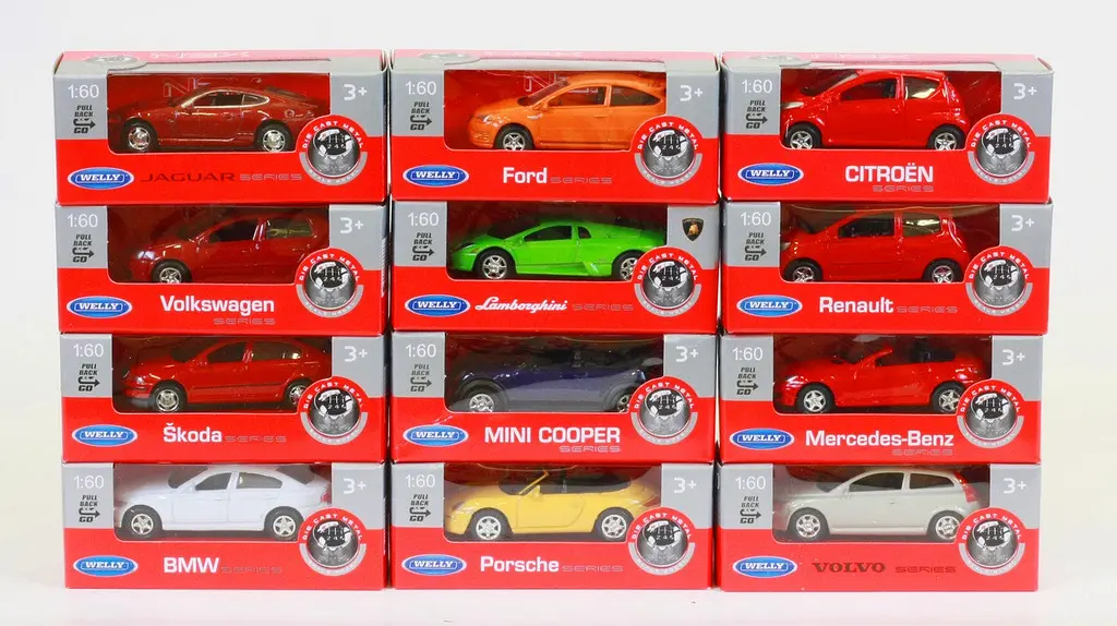 Машина Welly 1:60-64 мікс 58120-24WD-IN-14-A - фото 2
