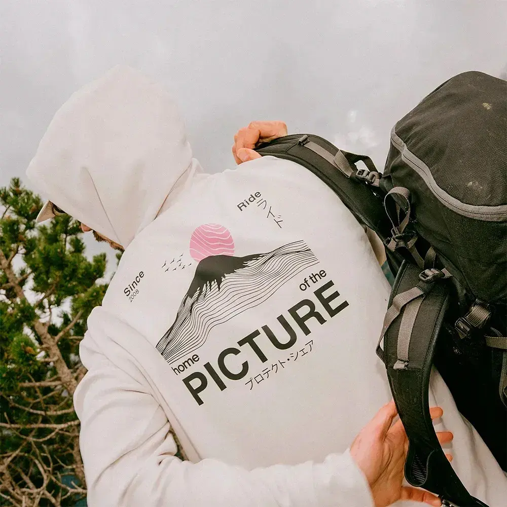 Толстовка Picture Organic Pluris Tech Hoodie L Белый - фото 7