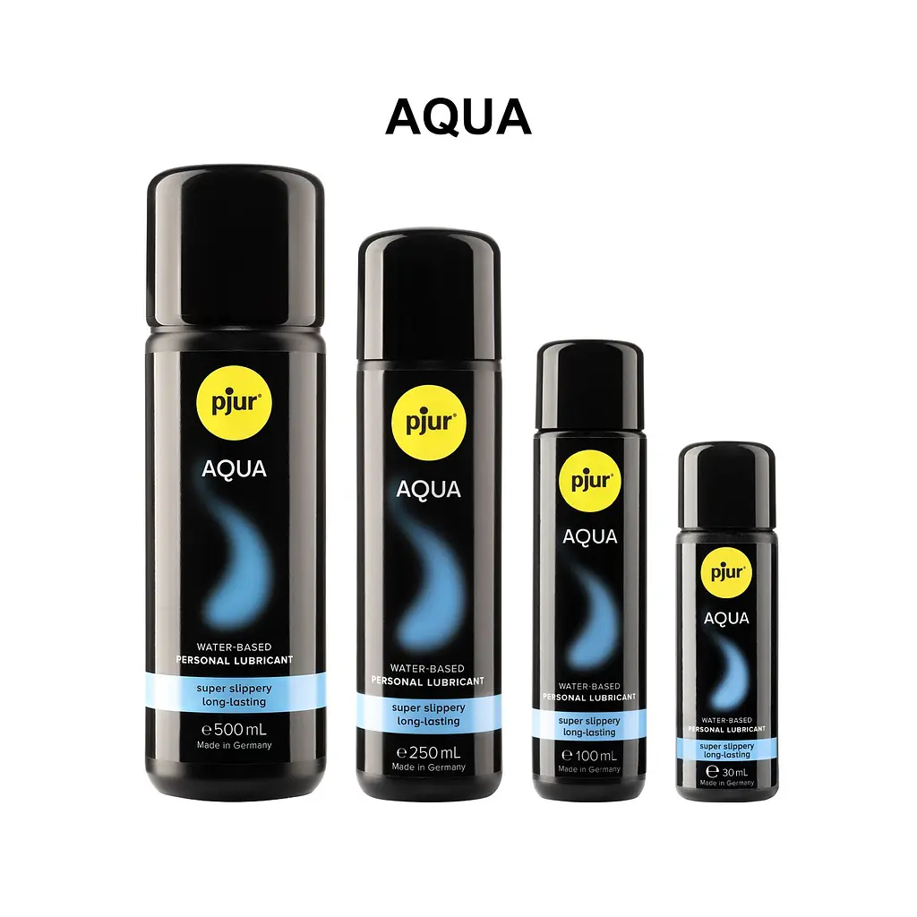 Лубрикант на водній основі pjur Aqua 100 мл, ефект оксамитової шкіри без прилипання - фото 4