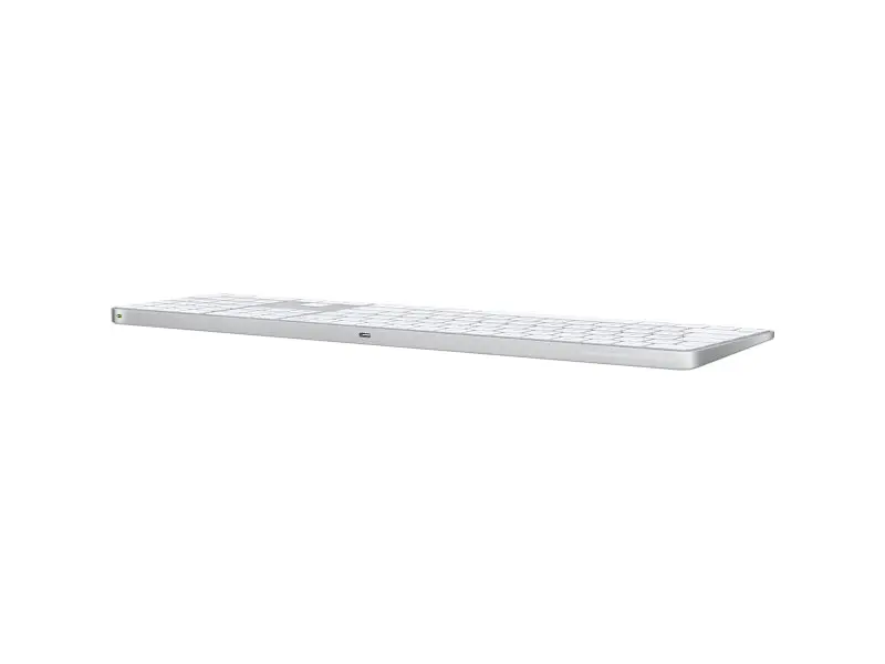 Клавіатура Apple Magic Keyboard with Touch ID and Numeric Keypad for Mac with silicon USB-C White Keys (MXK73) - фото 3
