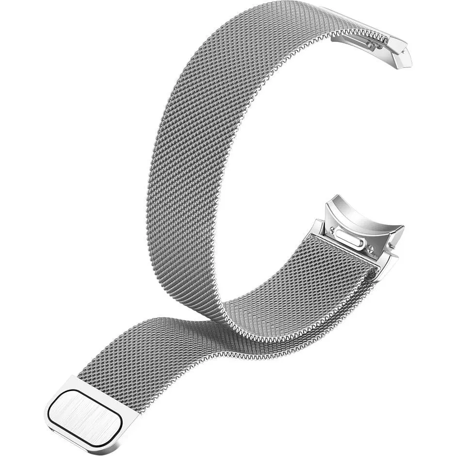 Ремінець ArmorStandart Milanese Magnetic для Samsung Galaxy Watch 7/FE/6/6 Classic/5/5 Pro/4/4 Classic Silver (ARM86845) [151808] - фото 4
