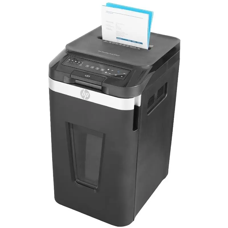 Знищувач документів HP Pro Shred Auto 400CC, A4, 80g х 10 л.,4*12, 53л., P-4 - фото 6