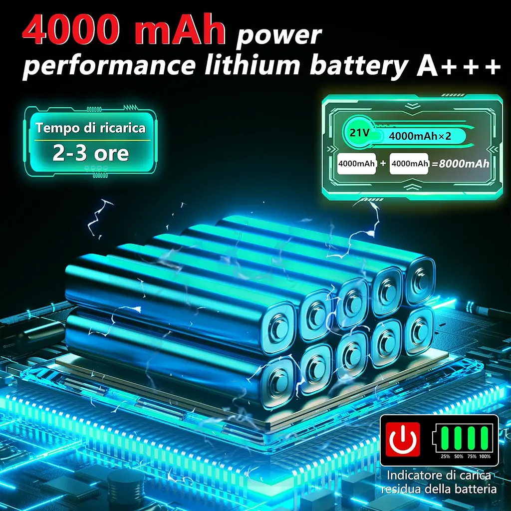 Акумуляторна ланцюгова пилка Jvision DLS-6 акумулятор 21V - фото 6