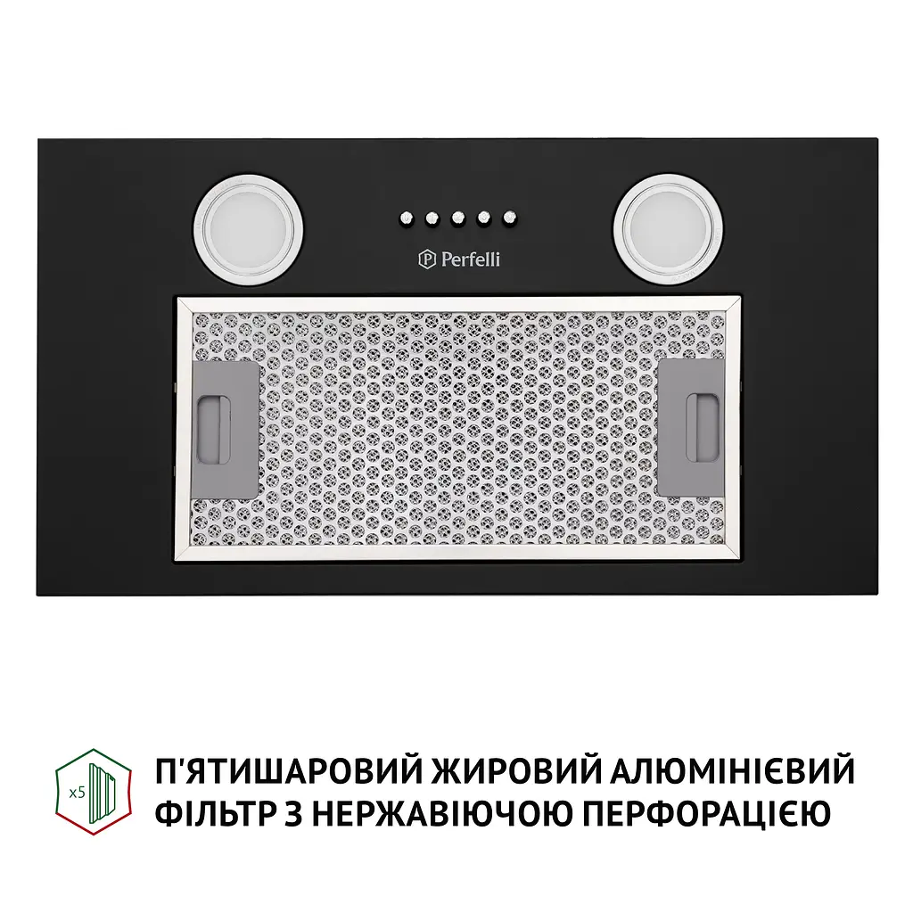 Витяжка повновбудована PERFELLI BI 5252 BL 700 LED - фото 6