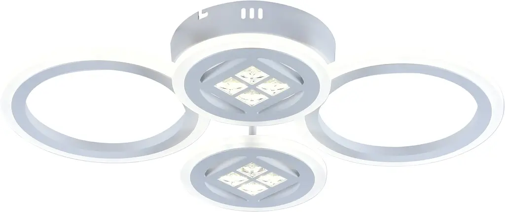Люстра светодиодная акриловая Sirius LI8860/4A WH 92W - фото 3