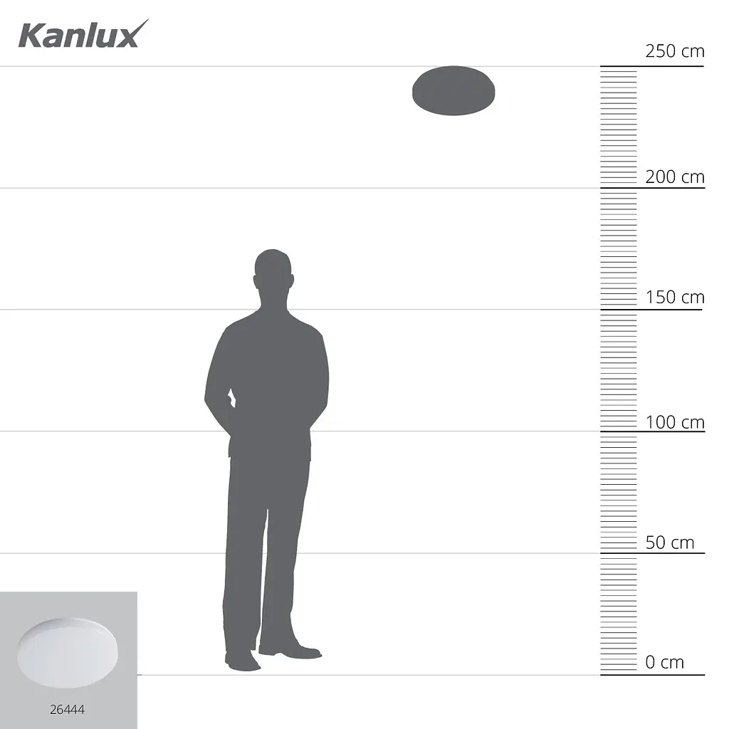 Светодиодный светильник Kanlux VARSO LED 24W-WW-O (26444) - фото 5