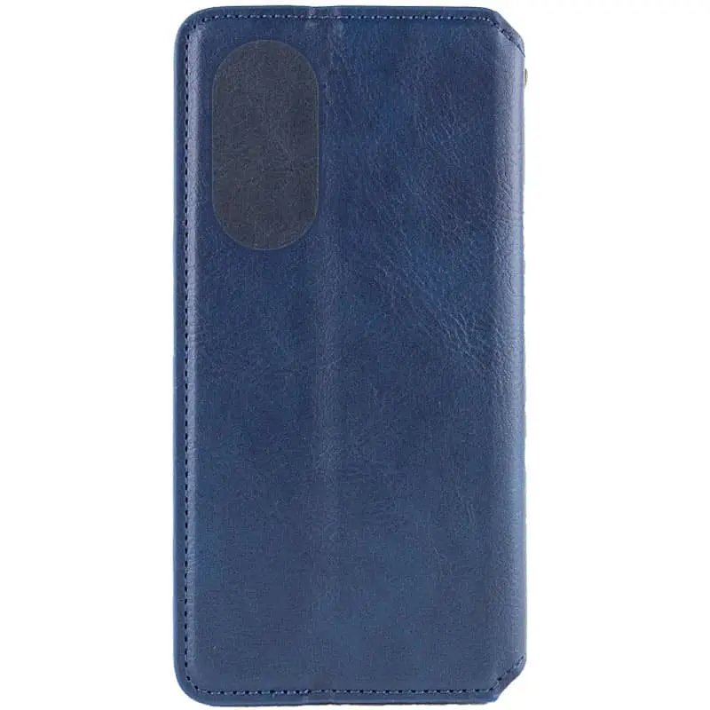 Кожаный чехол-книжка GETMAN Cubic (PU) для Oppo A38 / A18 Синий - фото 5