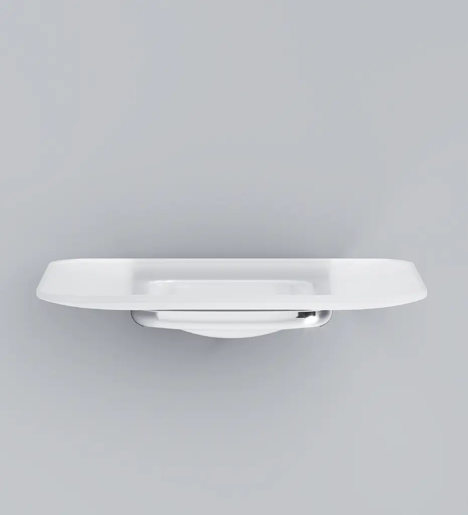 Мыльница Am.Pm Inspire 2.0 стеклянная настенная хром A50A34200, Хром - фото 6