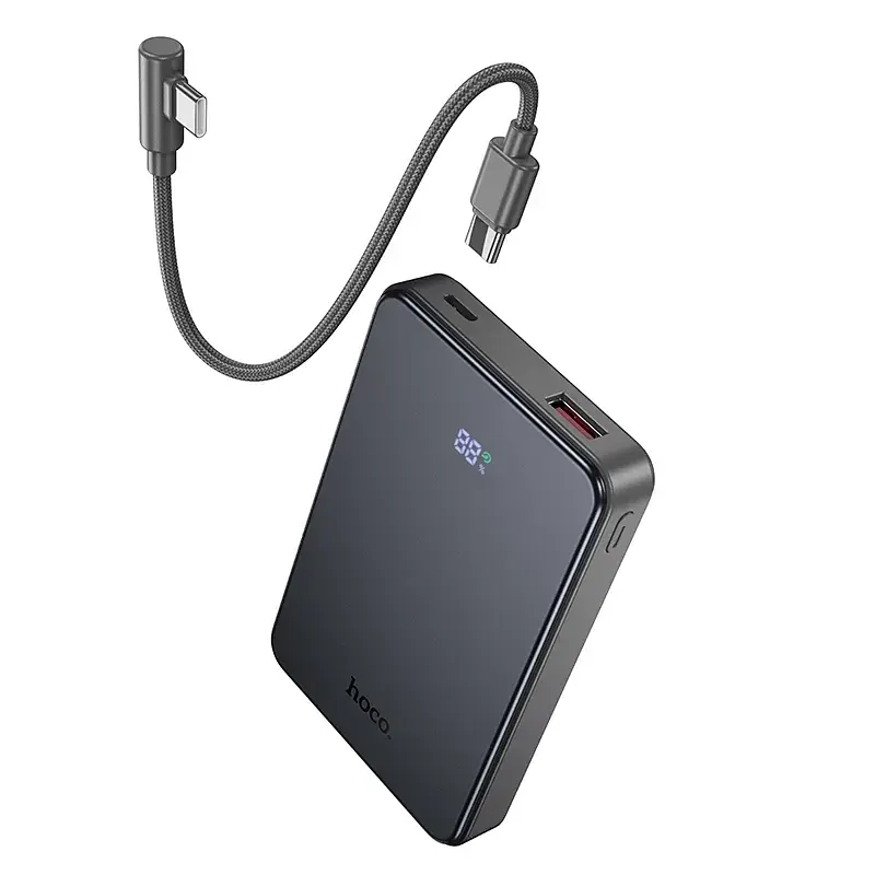 Батарея HOCO J170 Starlight 22.5W (10000mAh) Metal Gray 6942007672696 - фото 3