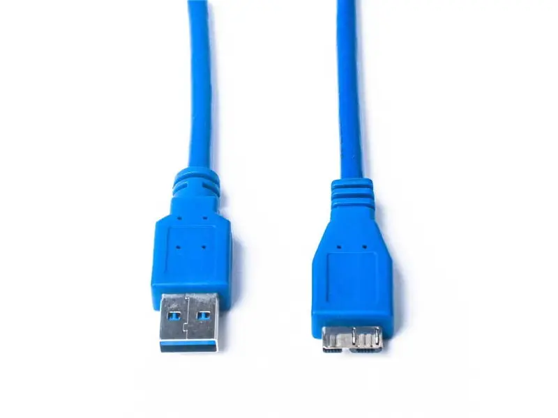 Кабель PrologiX USB 3.0 AM/MicroBM 3m Blue (PR-USB-P-12-30-3M) - фото 2
