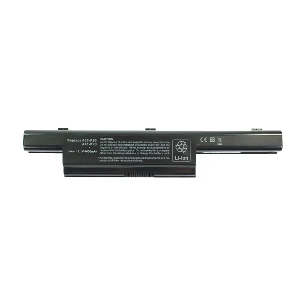 Акумулятор до ноутбука Asus K95 A32-K93, 5200mAh (56Wh), 6cell, 11.1V, Li-ion, чорна AlSoft (A47960)
