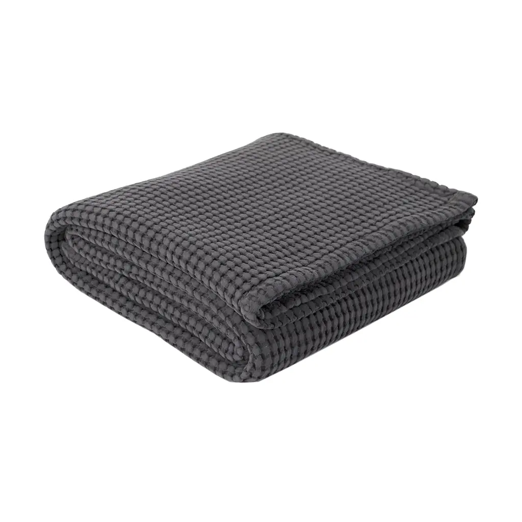 Покрывало Lotus Home - Bellia antrasit антрацит 200x220 - фото 6