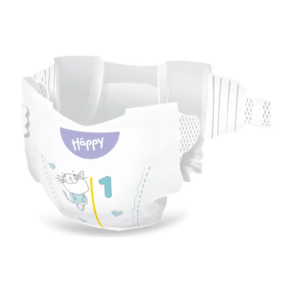 Підгузки Bella Happy Soft & Delicate Newborn 2-5 кг 42 шт (5900516605339) - фото 2