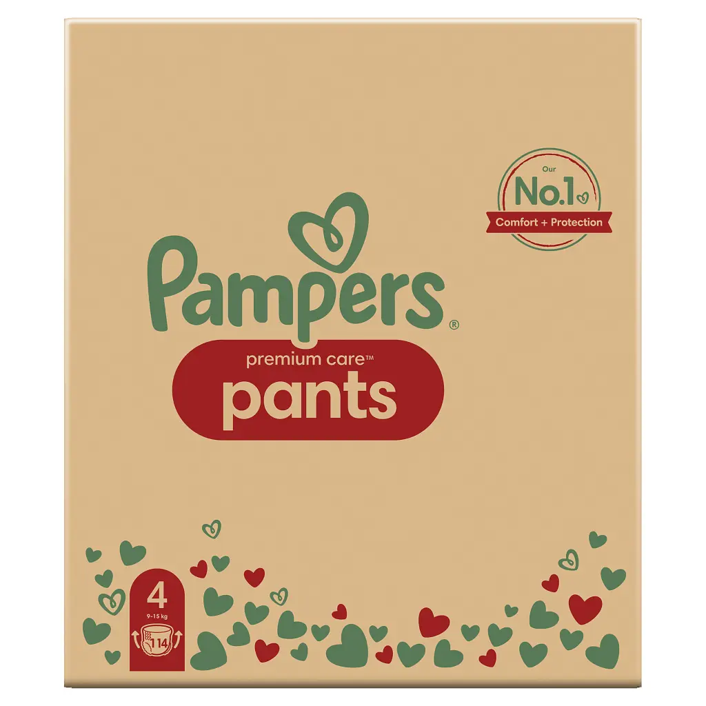 Підгузки Pampers Premium Care Pants Maxi Трусики розмір 4 (9-15 кг) 114 шт. (8006540490938) - фото 3