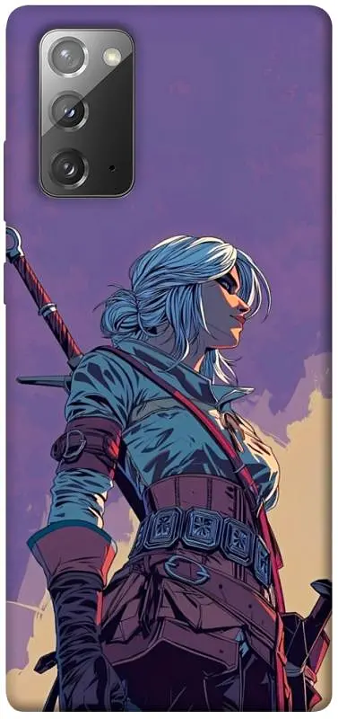 TPU чохол Demsky The witcher ciri для Samsung Galaxy Note 20