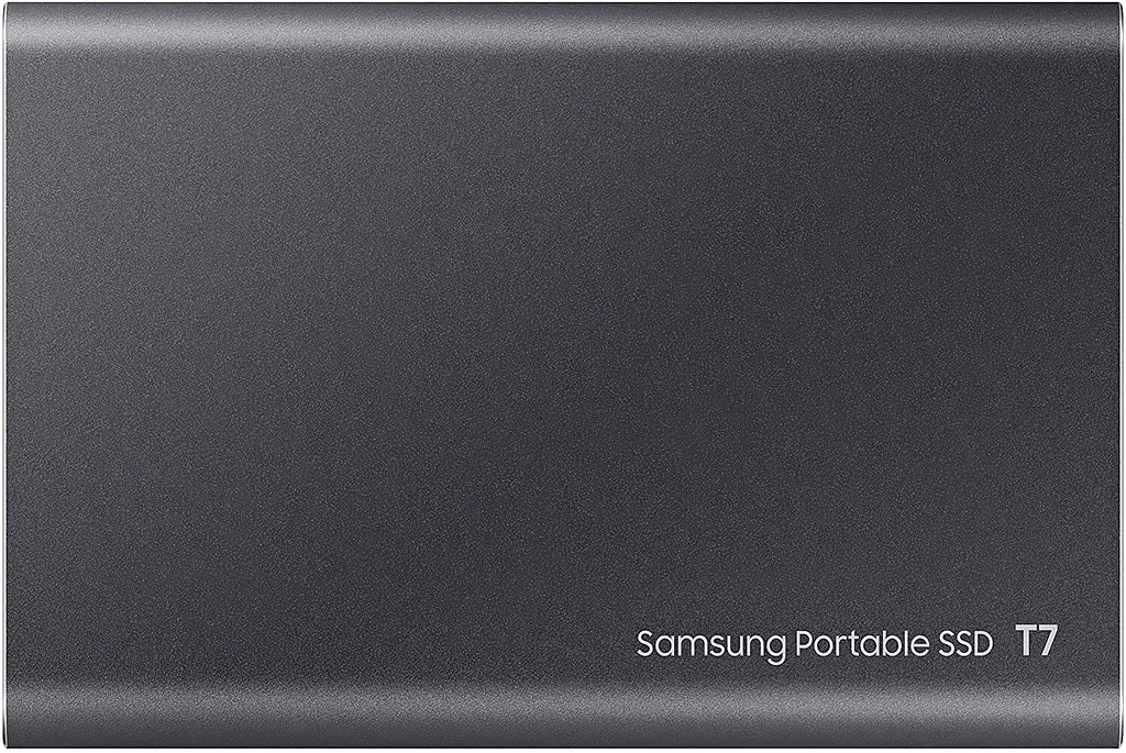 Зовнішній SSD накопичувач Samsung T7 1 TB Titan Gray (MU-PC1T0T/WW) [62916] - фото 4