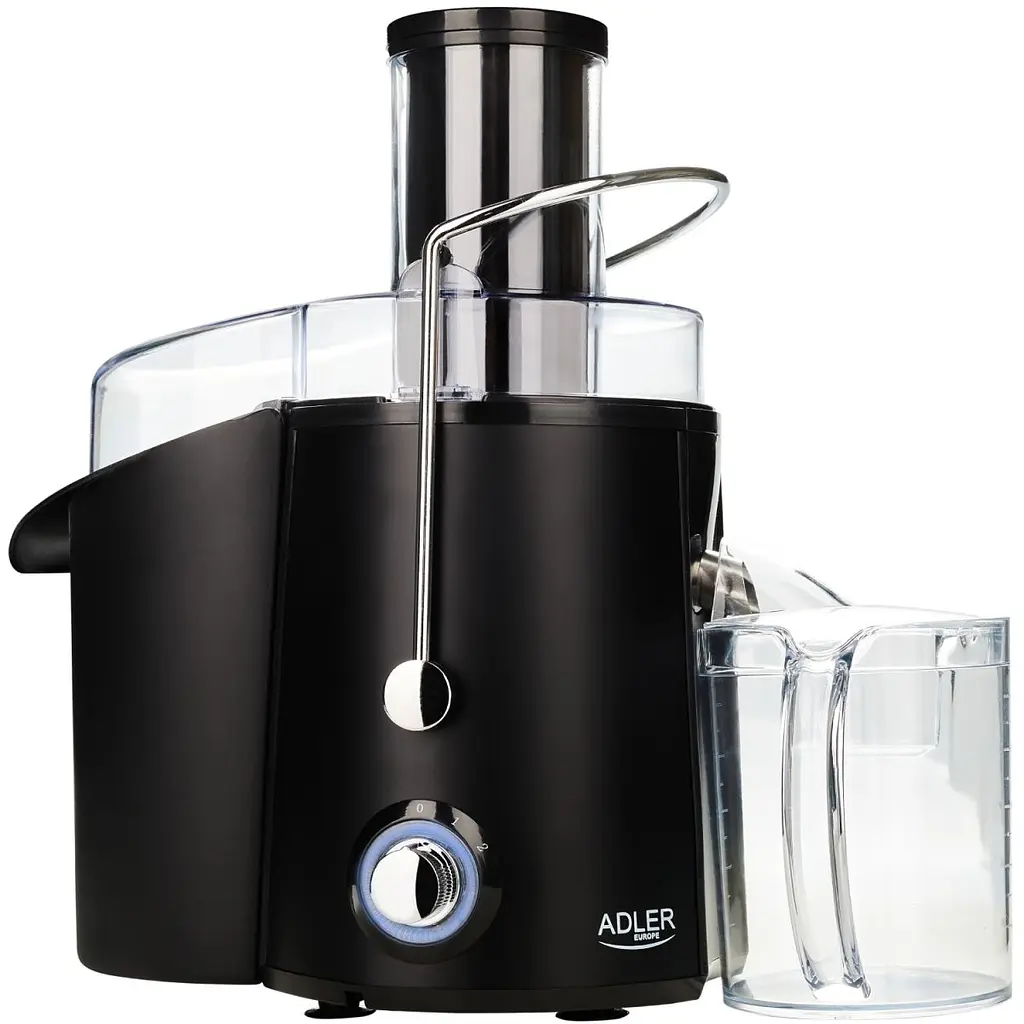 Соковижималка Adler AD 4127 black 1000Вт/контейнер для соку-1л/контейнер для м'якот-2л/і чорний (AD4127) - фото 8