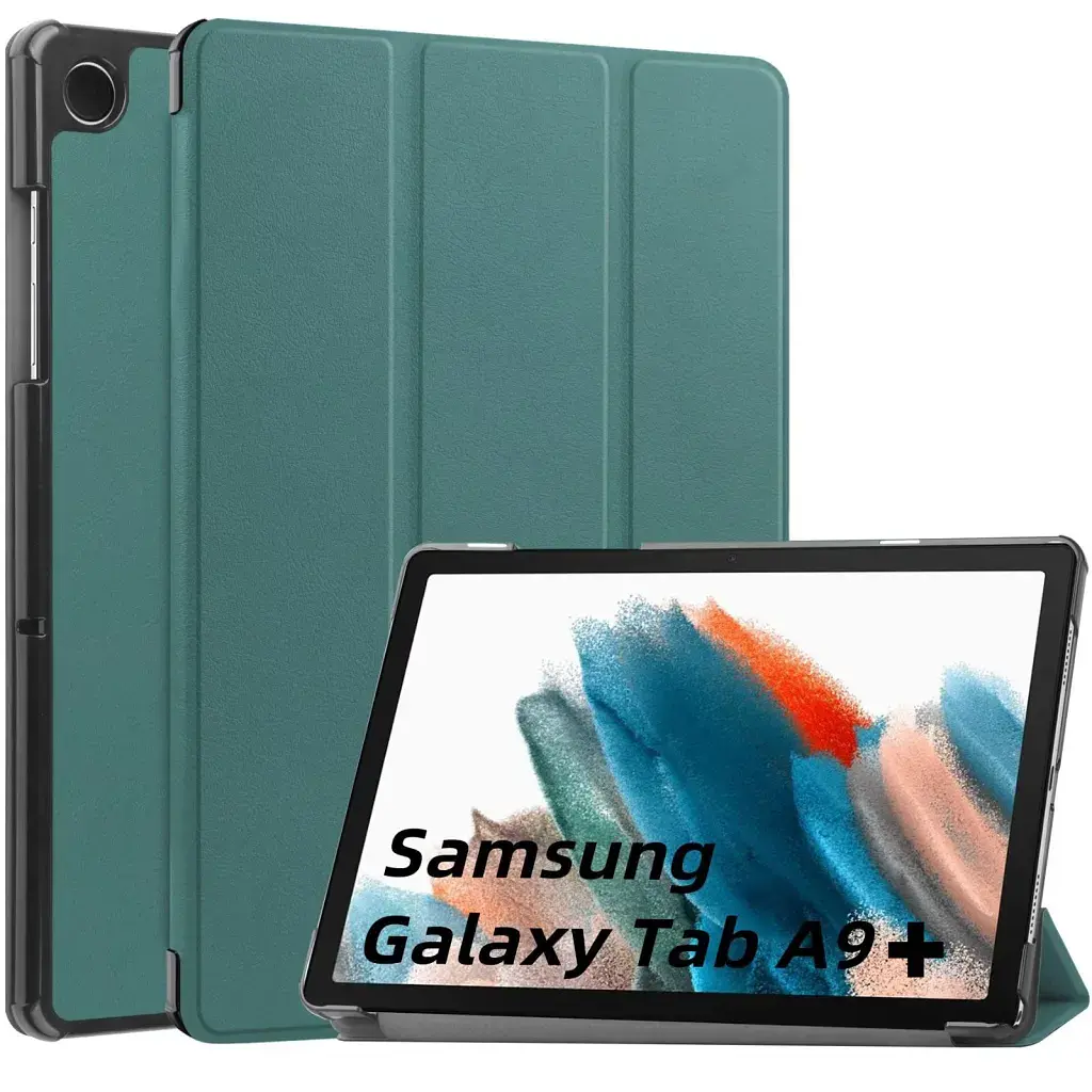 Чохол до планшета BeCover Smart Case Samsung Tab A9 Plus SM-X210/SM-X215/SM-X216 11.0" Dark Green (710307) - фото 5