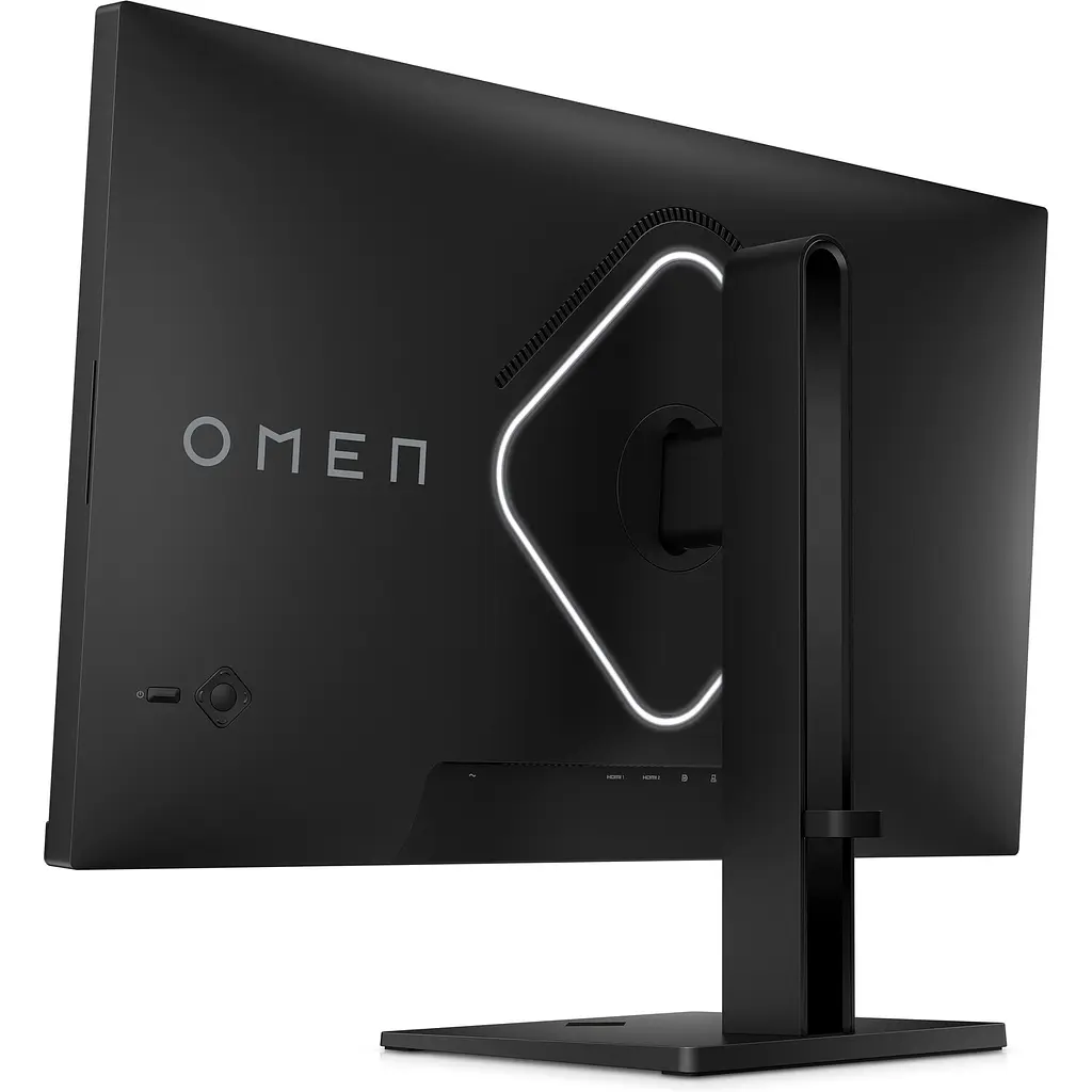 TFT 27" HP OMEN 27qs QHD, IPS, 240Hz, 1ms, 2xHDMI, DP, USB-hub, HAS, колонки, чорний - фото 5