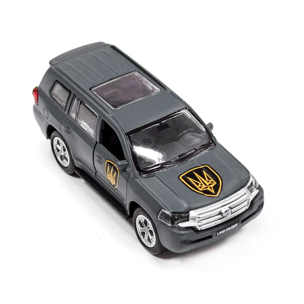 Автомодель TechnoDrive Шеврони Героїв Toyota Land Cruiser Рубіж (KM6010) - фото 10