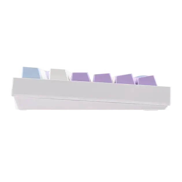 Ігрова механічна клавіатура Ajazz Ak820 / Дротове підключення / Sea Salt Switch / White Purple - фото 8
