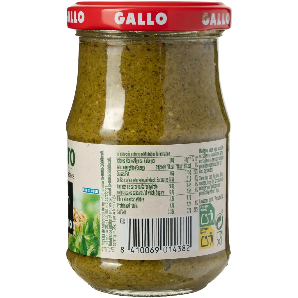 Соус Gallo Salsa Pesto 190 г - фото 3
