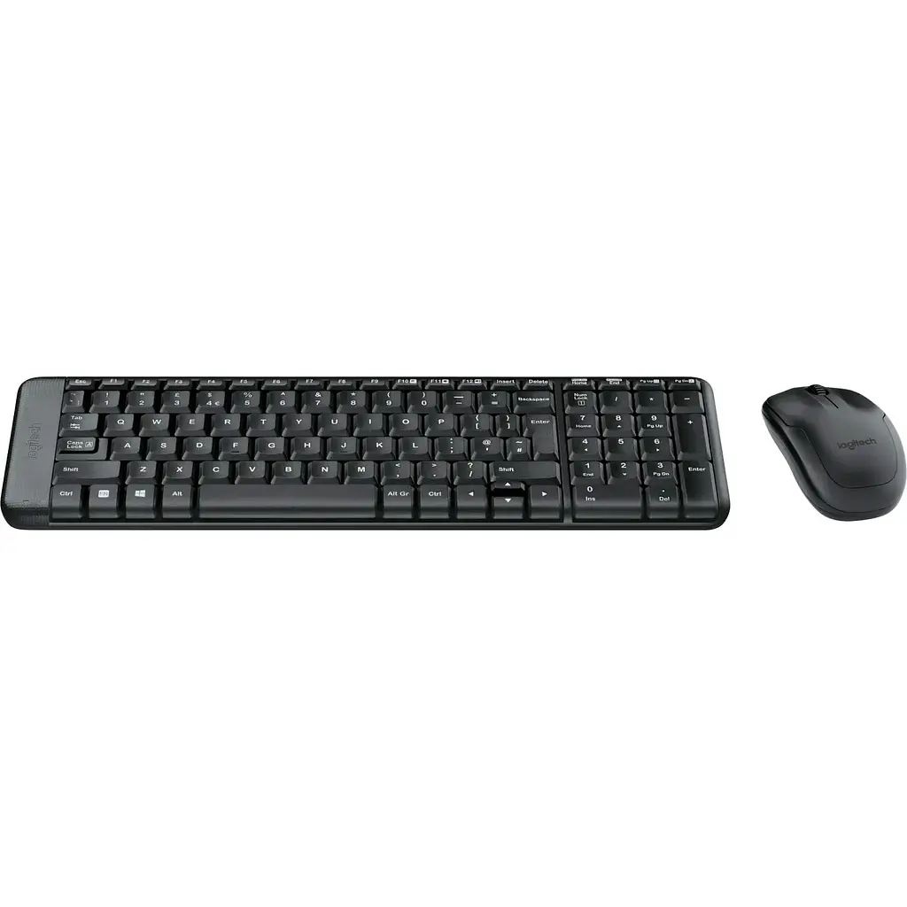 Комплект клавиатура + мышь Logitech MK220 Wireless Combo Black [920-003169/920-003168] [99000] - фото 2