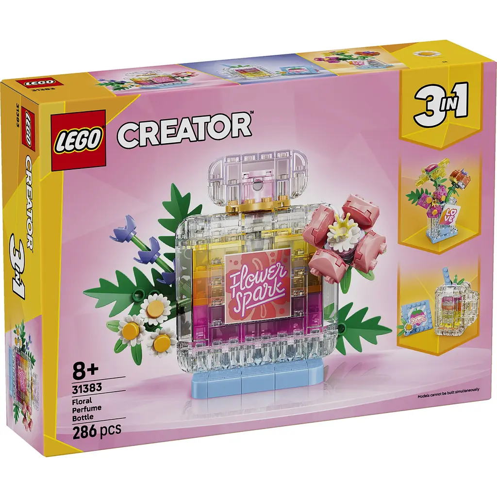 Конструктор LEGO Creator Флакон для парфумів із квітковим декором (31383) - фото 3