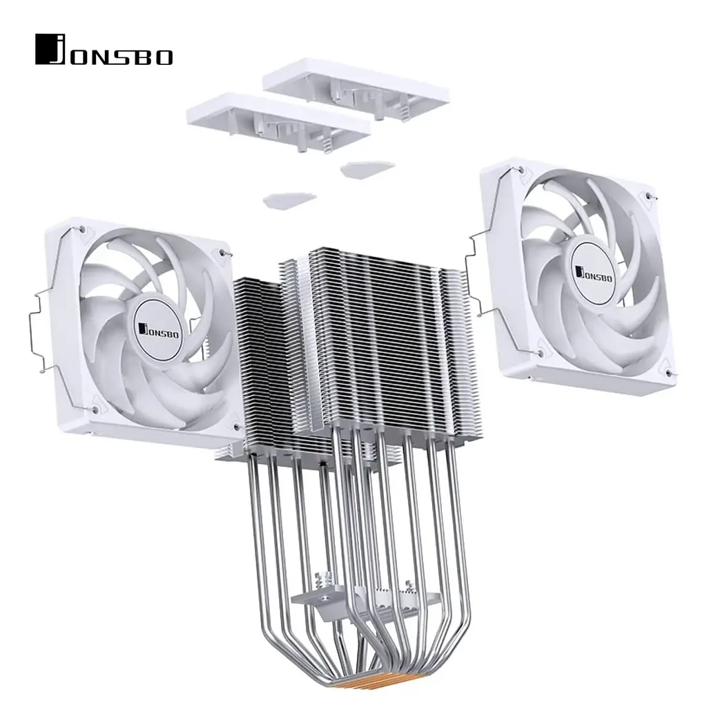 Кулер для процесора Jonsbo CR-3000E COLOR White (CR-3000E COLOR White) - фото 7