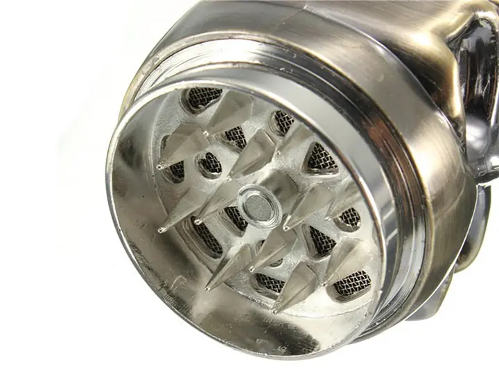 Гриндер для подрібнення тютюну D&K Череп у короні DK-5067-B Gold (15700) - фото 5