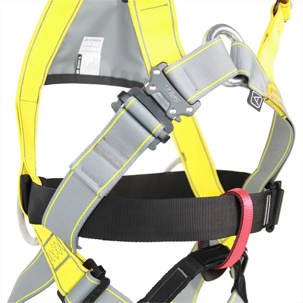 Страховочная система SINGING ROCK ROPEDANCER II XL/XXL Серо-Желтый - фото 3