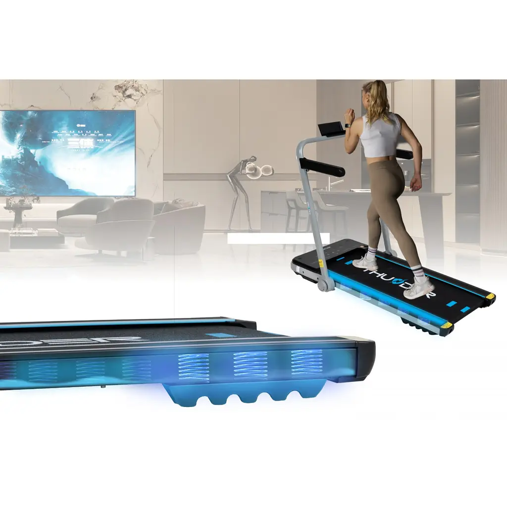 Беговая дорожка THUNDER Impact Silver - фото 6