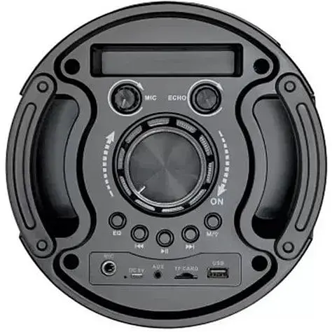 Портативная колонка ZQS-6210W аккумуляторная музыкальная колонка микрофон пульт 50 Вт - фото 5