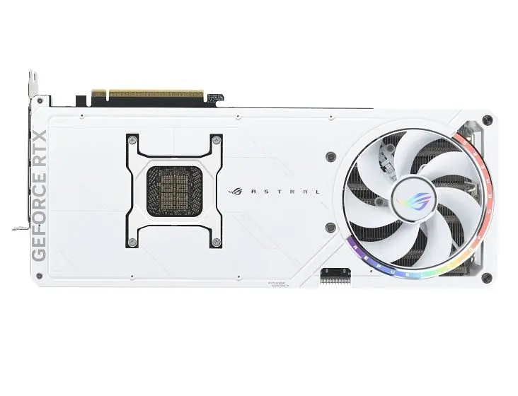 Відеокарта GF RTX 5090 32GB GDDR7 ROG Astral White OC Asus (ROG-ASTRAL-RTX5090-O32G-WHITE) - фото 6