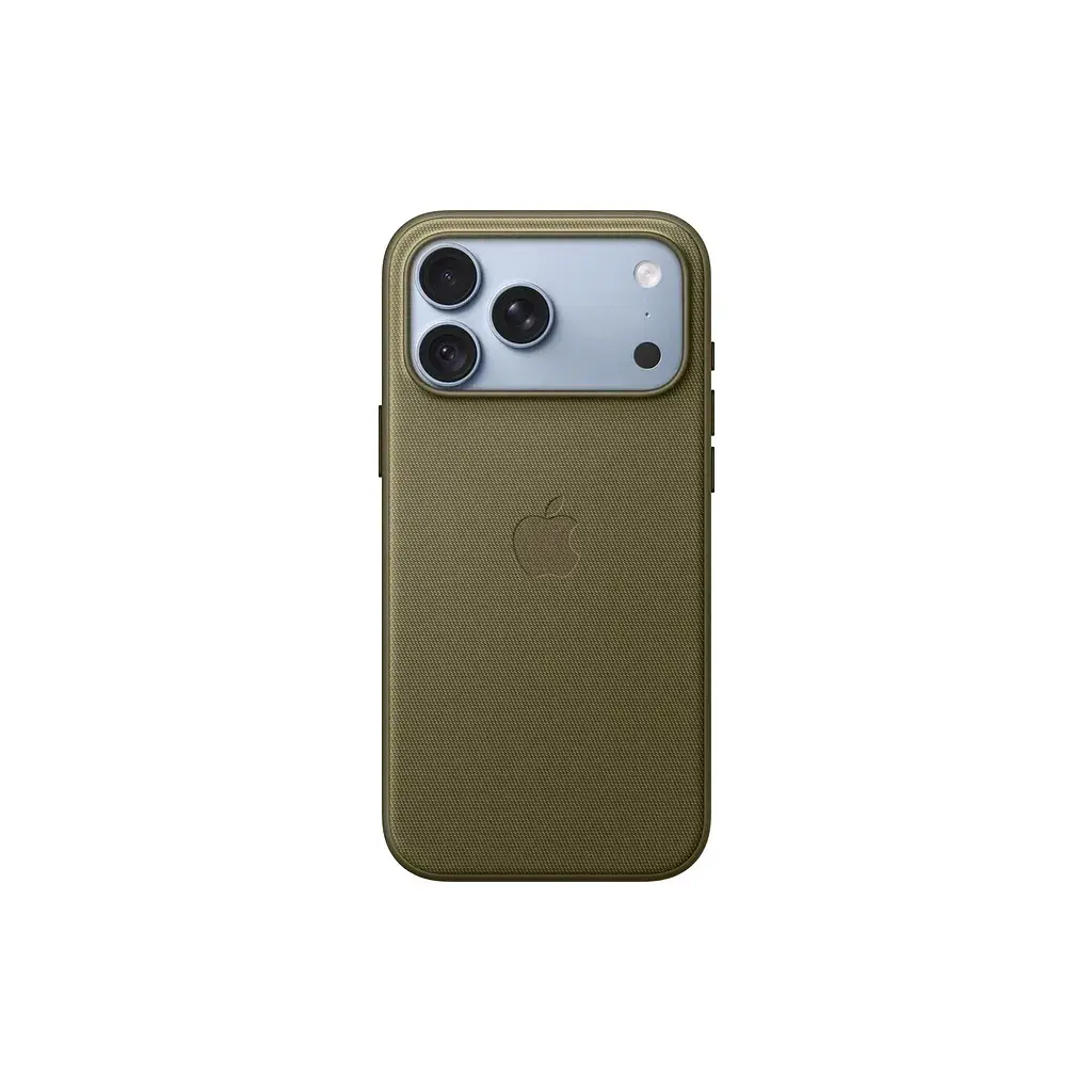 Чохол до мобільного телефона Apple TechWoven MagSafe iPhone 18 Pro Max Olive (MKDP4ZM/A) - фото 3