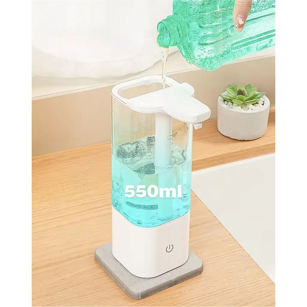 Диспенсер для мила Pulaka LQ 550ml White [152846] - фото 8