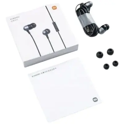 Наушники Xiaomi Capsule Earphones Silver (DDQ01WM) DDQ01WM - фото 3
