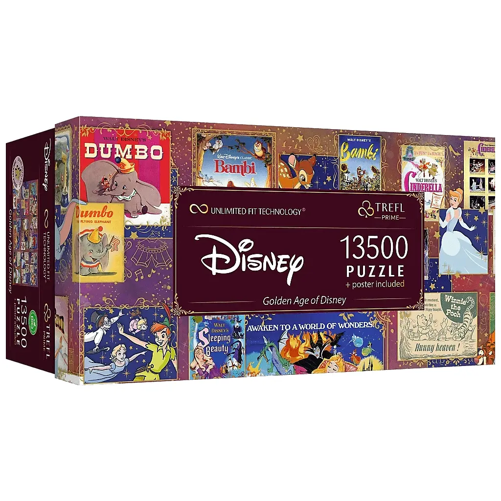 Пазл Trefl UFT Mickey&friends Золотий вік Disney 13500 елементів (5900511810264)