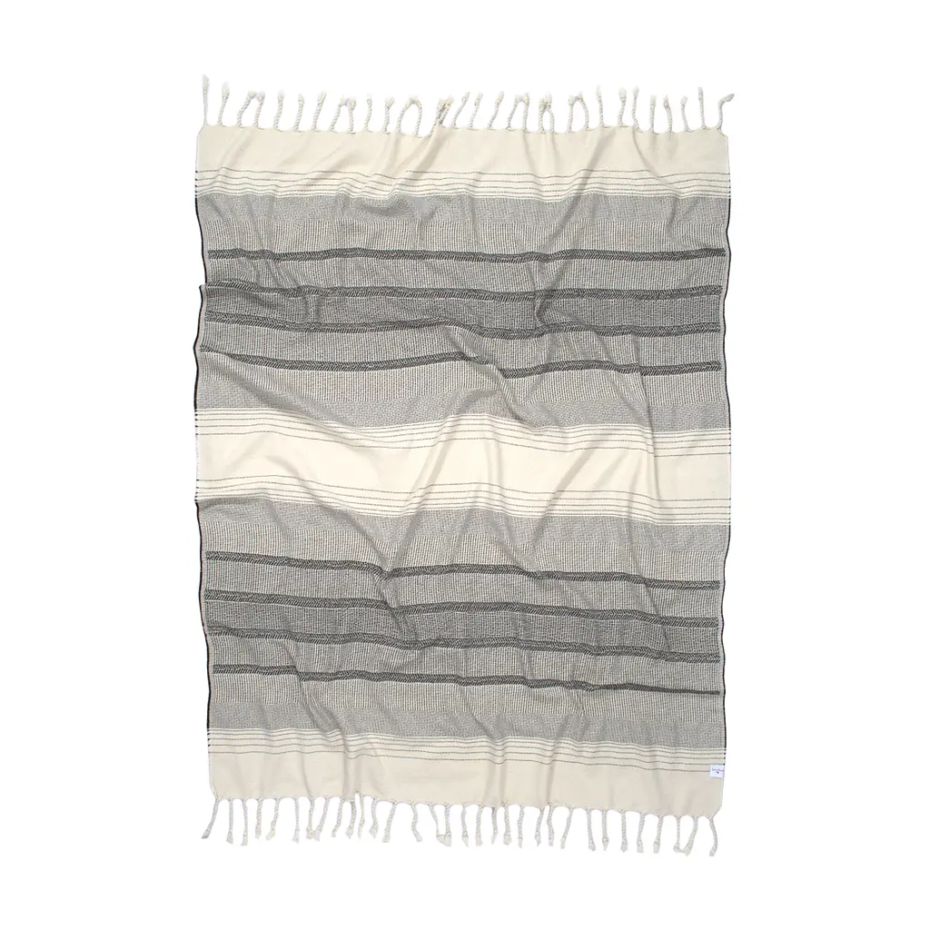 Плед Lotus Home - Dubbo black 130x170 - фото 4