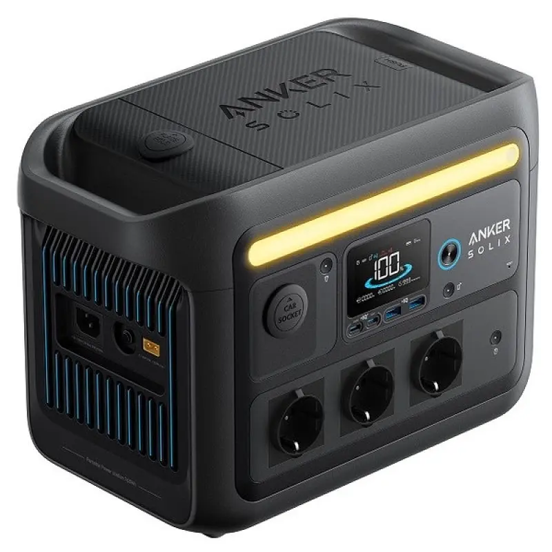 Зарядна станція Anker Solix C800X 1200W 768Wh (A1755) UA - фото 3