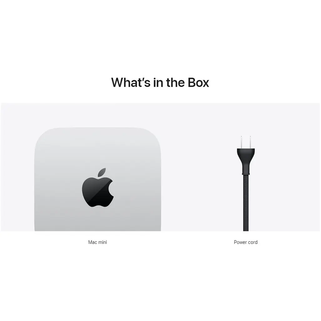 Неттоп Apple Mac mini M4 10CPU/10GPU 16GB/256GB (MU9D3) 2024 [120397] - фото 4
