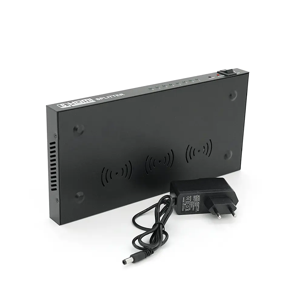 Активний HDMI сплітер Voltronic 1=>8 порту, 3D, 1080Р, 4Kx2K, 1,4 версія, DC5V/2A Q20, Box - фото 4