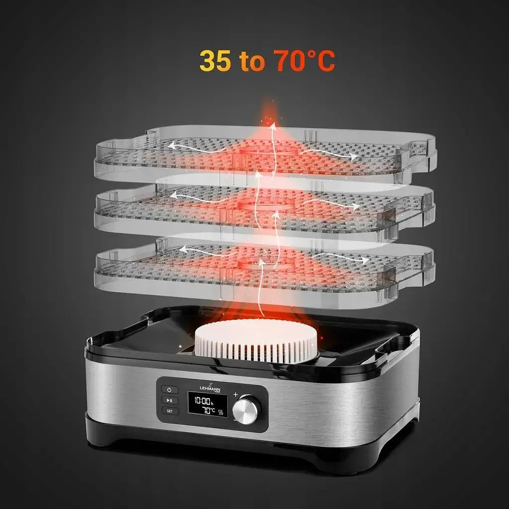 Сушилка для овощей Lehmann Secado дегидратор 450 Вт - фото 9