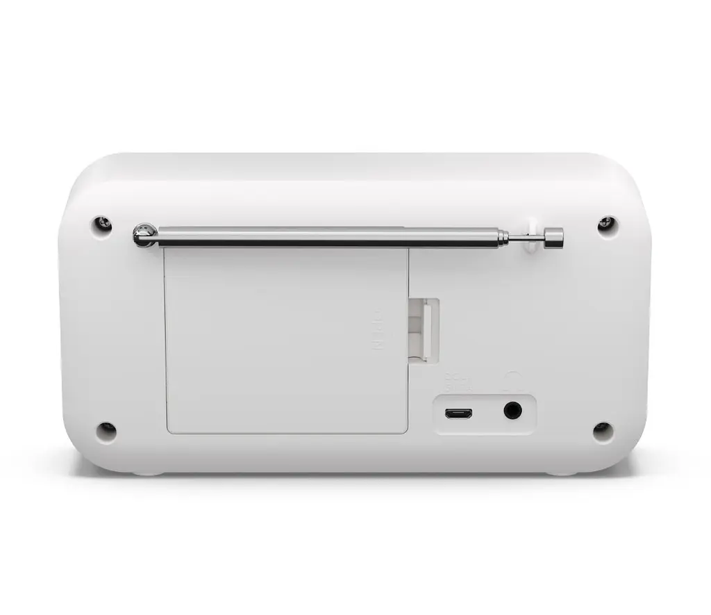 Радіоприймач портативний Sharp DRP420WH DAB+, FM, Bluetooth, батарейки, мережа - фото 5