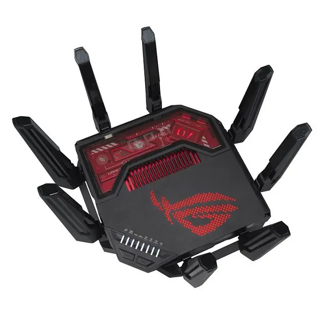 Роутер бездротовий Wi-Fi 7 Asus ROG Rapture GT-be19000 (90IG0850-MO9A0V) - фото 7