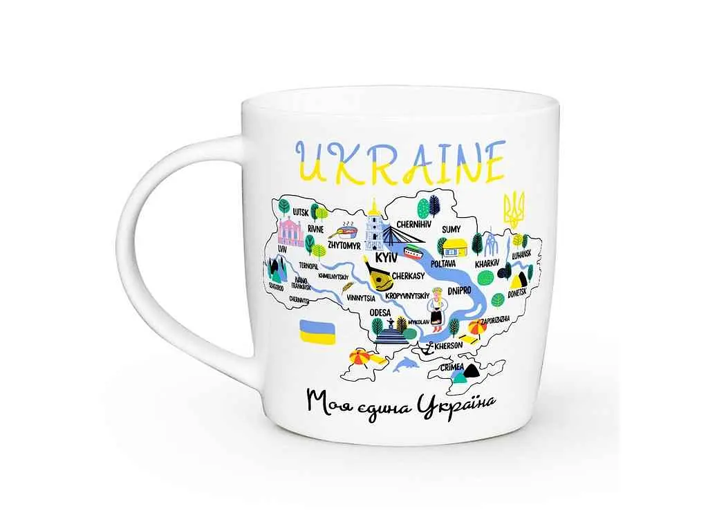 Чашка KVARTA 360мл Моя єдина Україна 1944