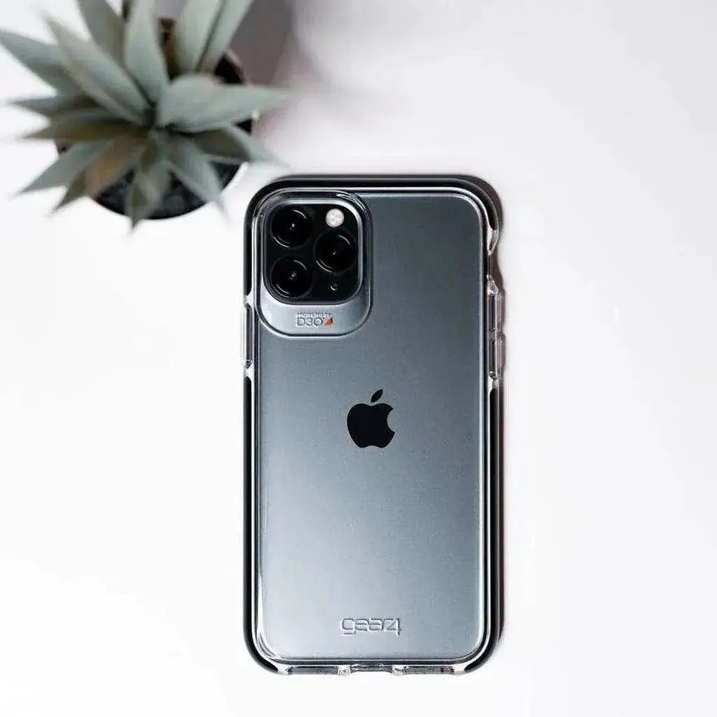Протиударний чохол Gear4 Piccadilly D3O для iPhone 11 Pro (5.8") Black + Прозорий (ICB58PICBLK) - фото 4