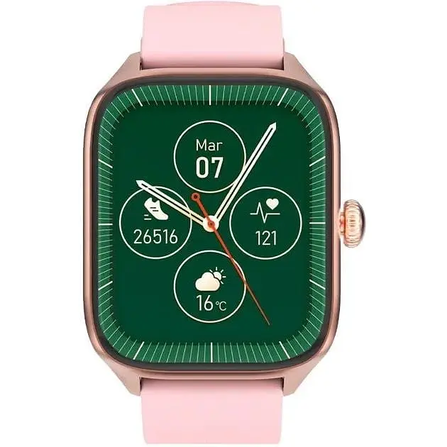 Смарт-годинник Gelius Amazwatch GTS GP-SW012 Gold Rose - фото 2