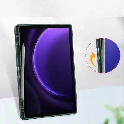 Чохол до планшета BeCover Soft Edge Samsung Galaxy Tab S10 FE (SM-X520/SM-X526) 10.9" Dark Green (713302) - фото 7